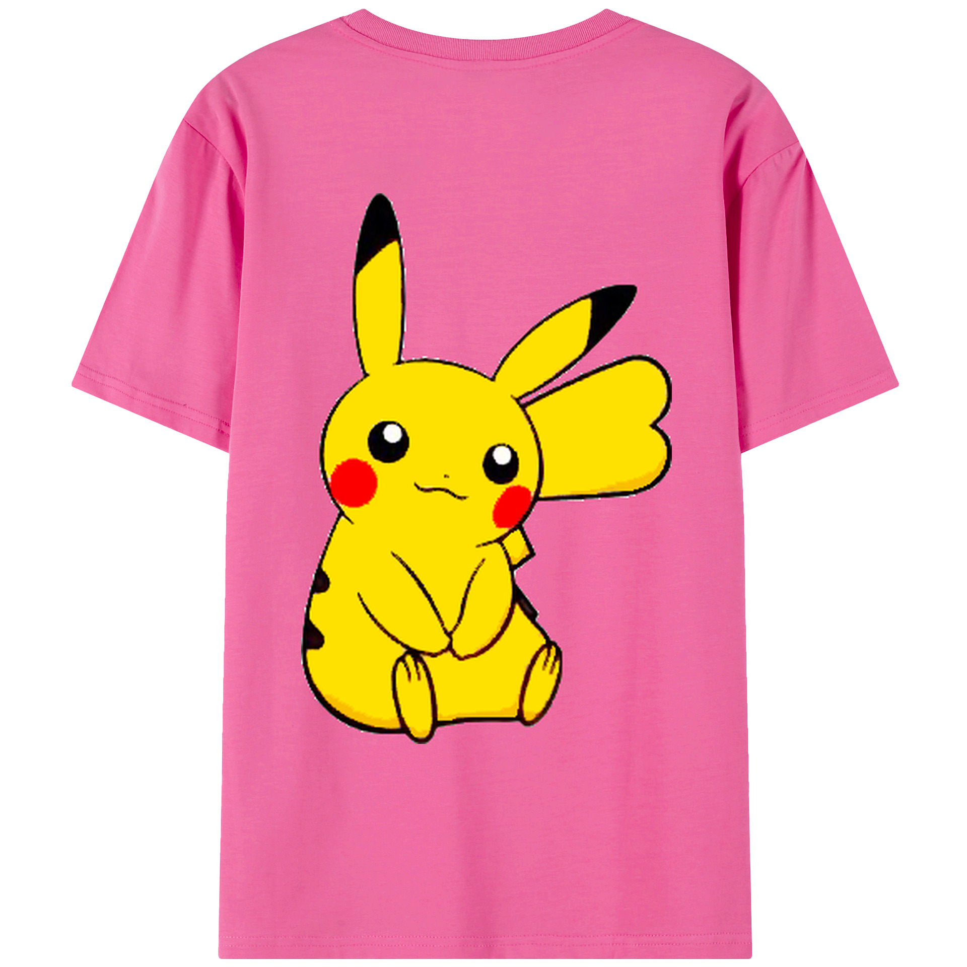 （画像用） ポケットモンスター Pokémon レディース半袖Tシャツ(バックプリント)